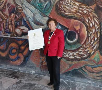 Recibió Premio Nacional de Periodismo Altruista la Periodista Luz Elena Picos
