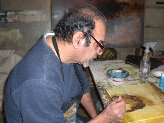 Inauguran Exposición Pictórica del Artista Iraki Adeeb Maki Jasim